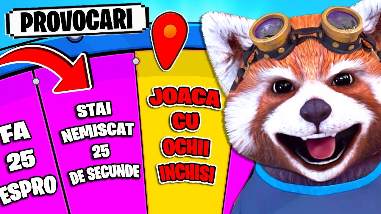 ROATA ALEGE PROVOCAREA IN STUMBLE! Jucam cu OCHII INCHISI