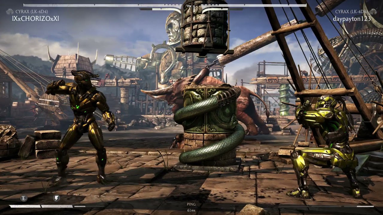 Cyrax Crazy Combo!!!