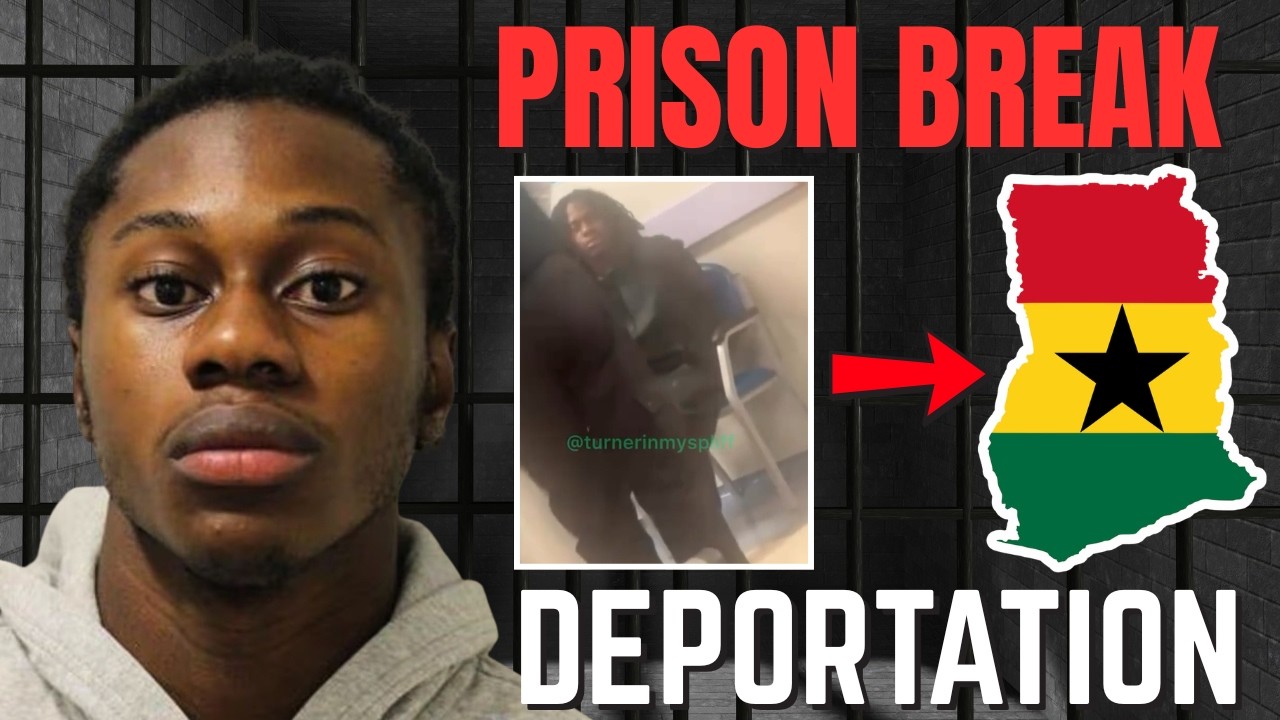 The Reason Dsavv #OFB Escaped Prison Is Sad... They're Deporting Him To Ghana (Real Footage)