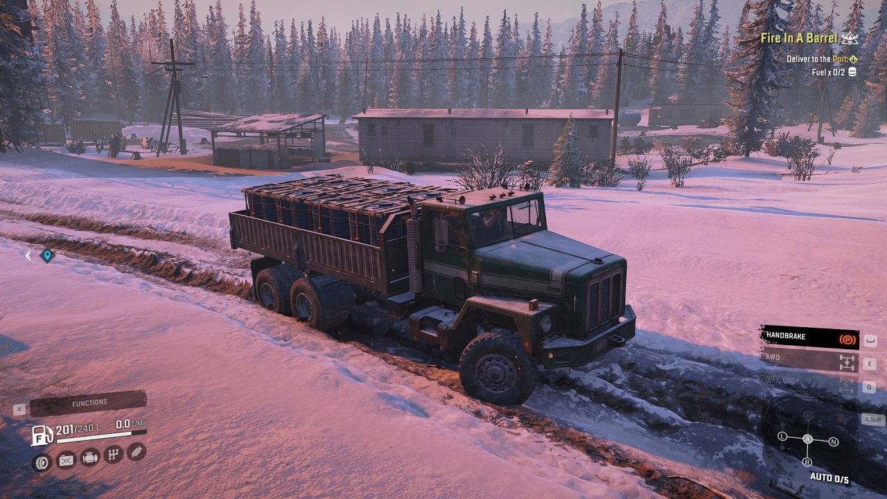 ALASKA North Port ​ Snowrunner gameplay  #25
