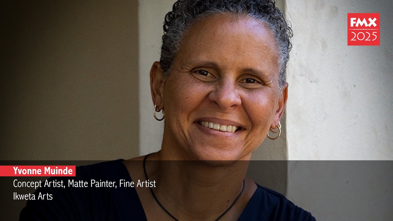 Practical experiences with AI: FMX 2025 Q&A with the renowned artist Yvonne Muinde