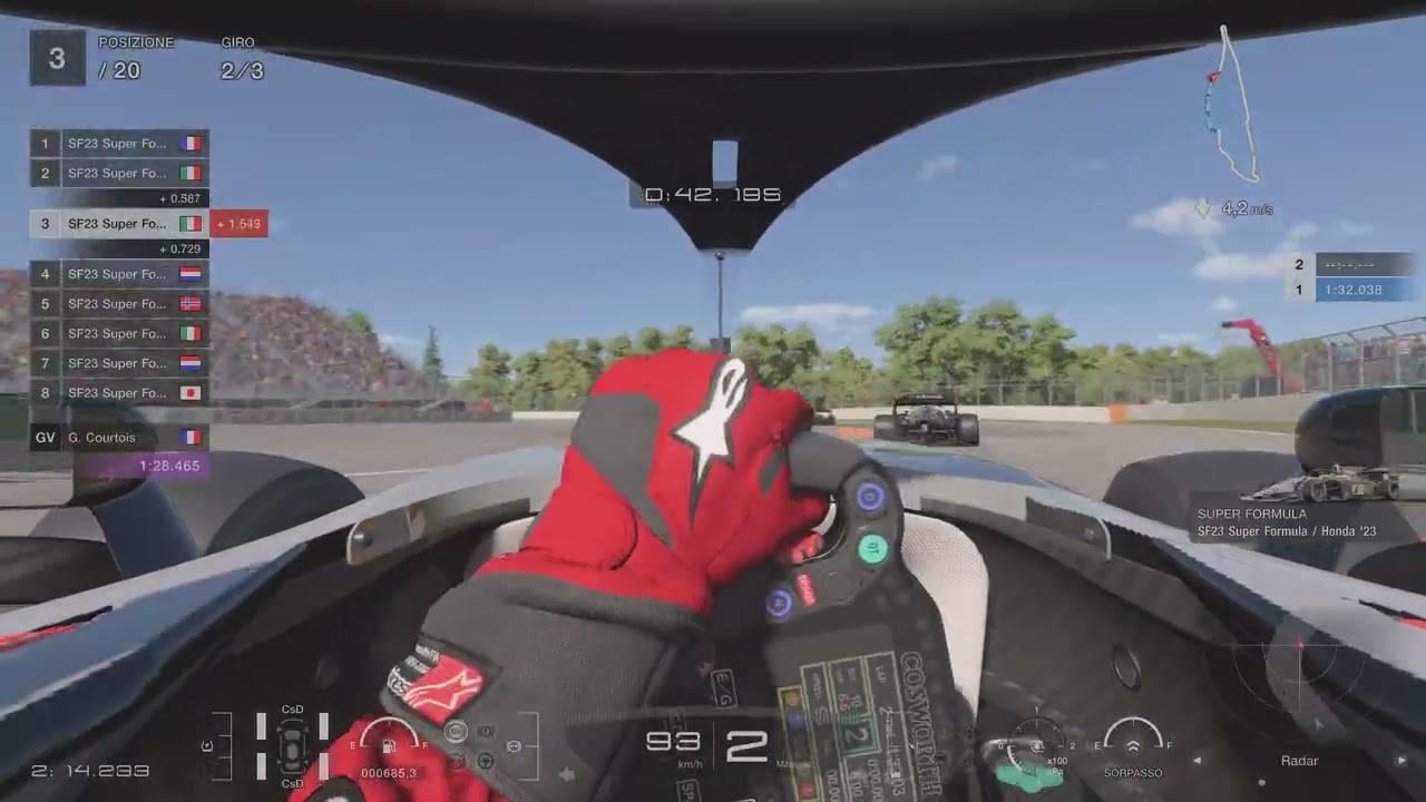 Gran Turismo 7 super formula cgv difficile