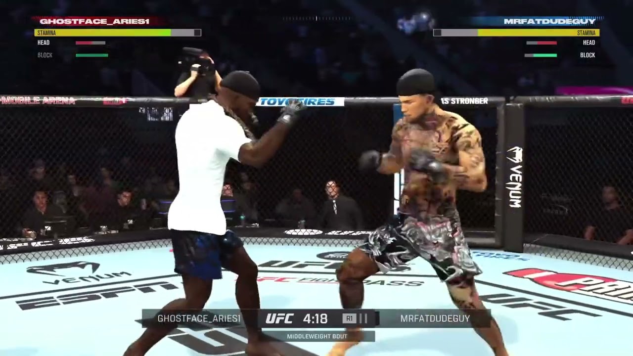 Taekwondo build UFC 5 K.O kick🦵💥🥋