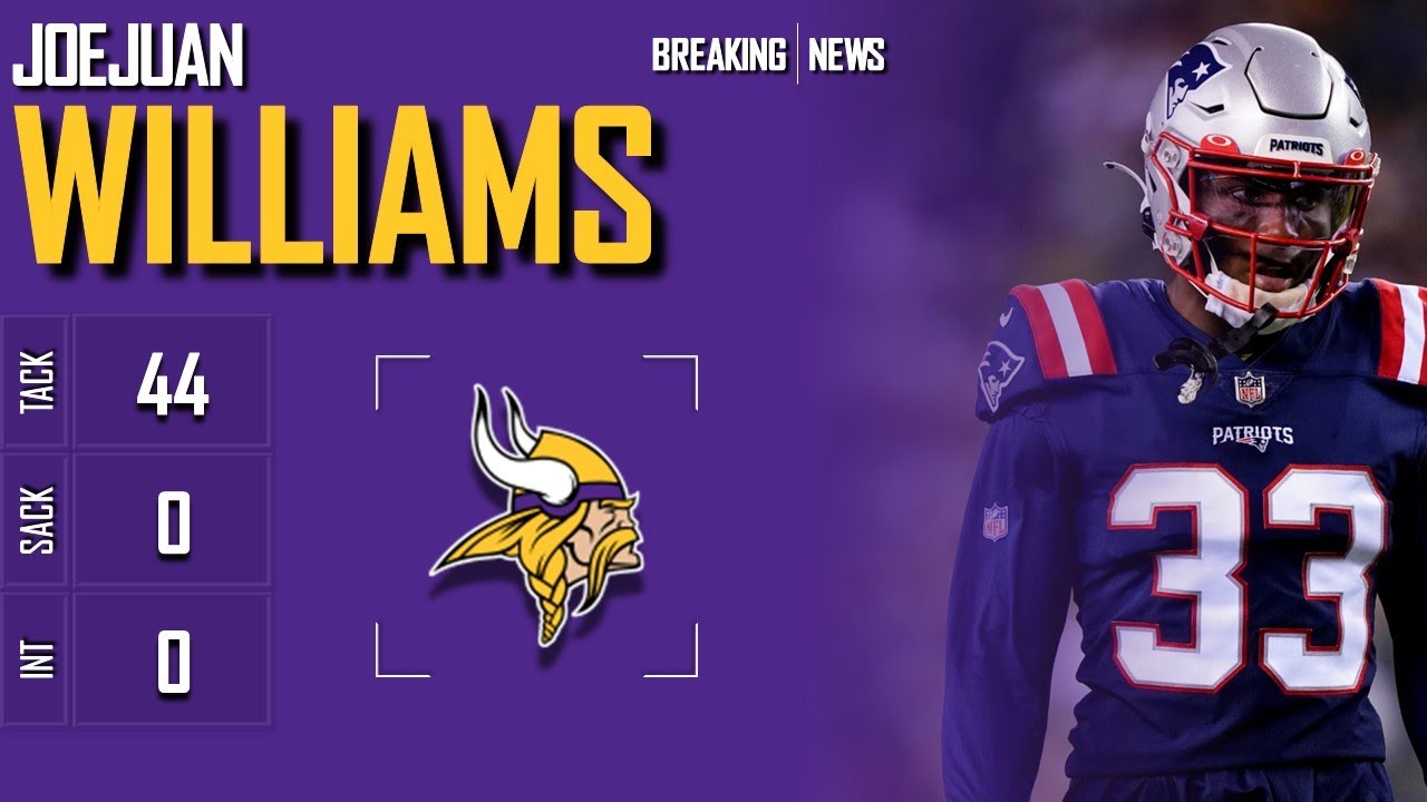 MINNESOTA VIKINGS: Joejuan Williams ᴴᴰ