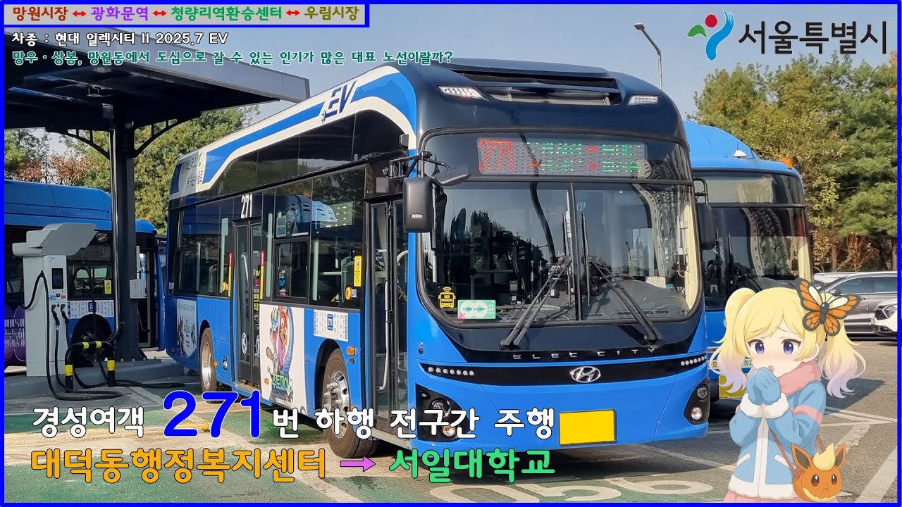 [버스 주행영상] 경성여객 271번 / 대덕동행정복지센터 → 경성여객종점 간 주행영상