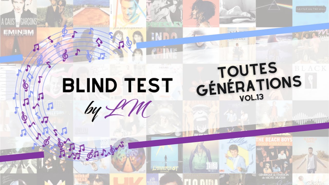 BlindTest toutes générations vol.13 (60 extraits)