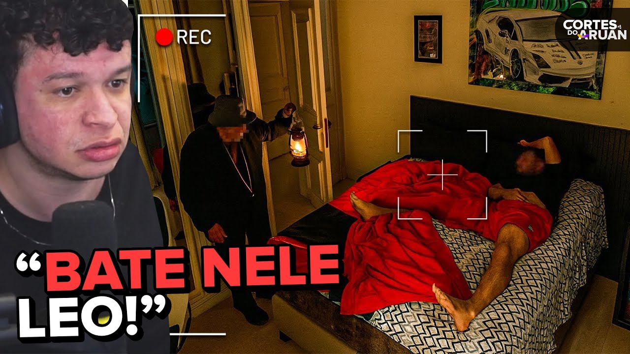 ARUAN REAGE: A CÂMERA FLAGOU O CASEIRO ENTRANDO NO MEU QUARTO ENQUANTO EU DORMIA E ACORDEI !!