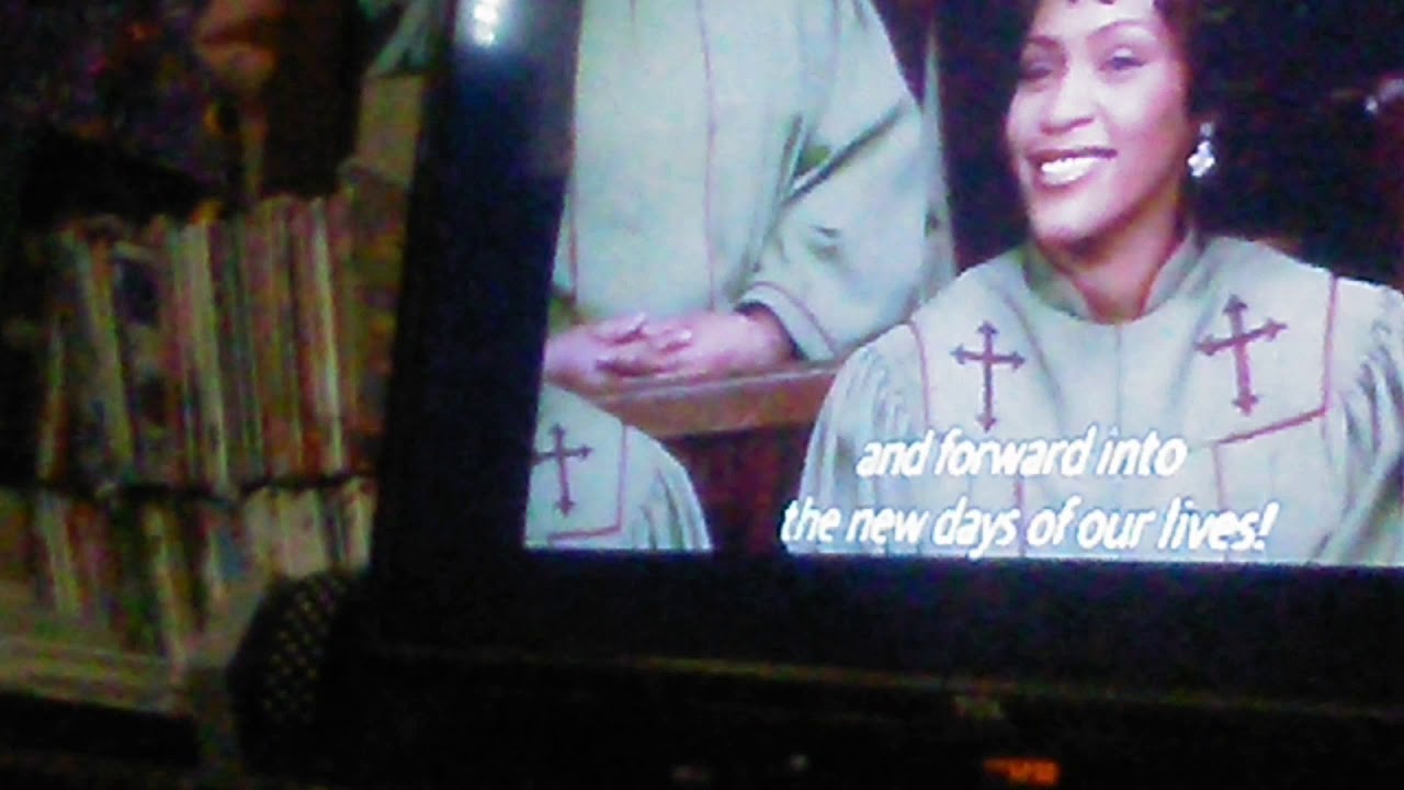 The preacher's wife Christmas service scene