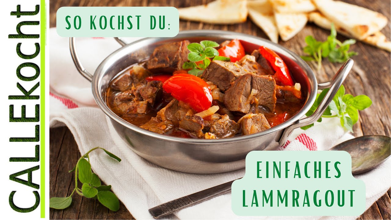 Herzhaftes Gulasch vom Lamm. So kochst Du bestes Lammragout.