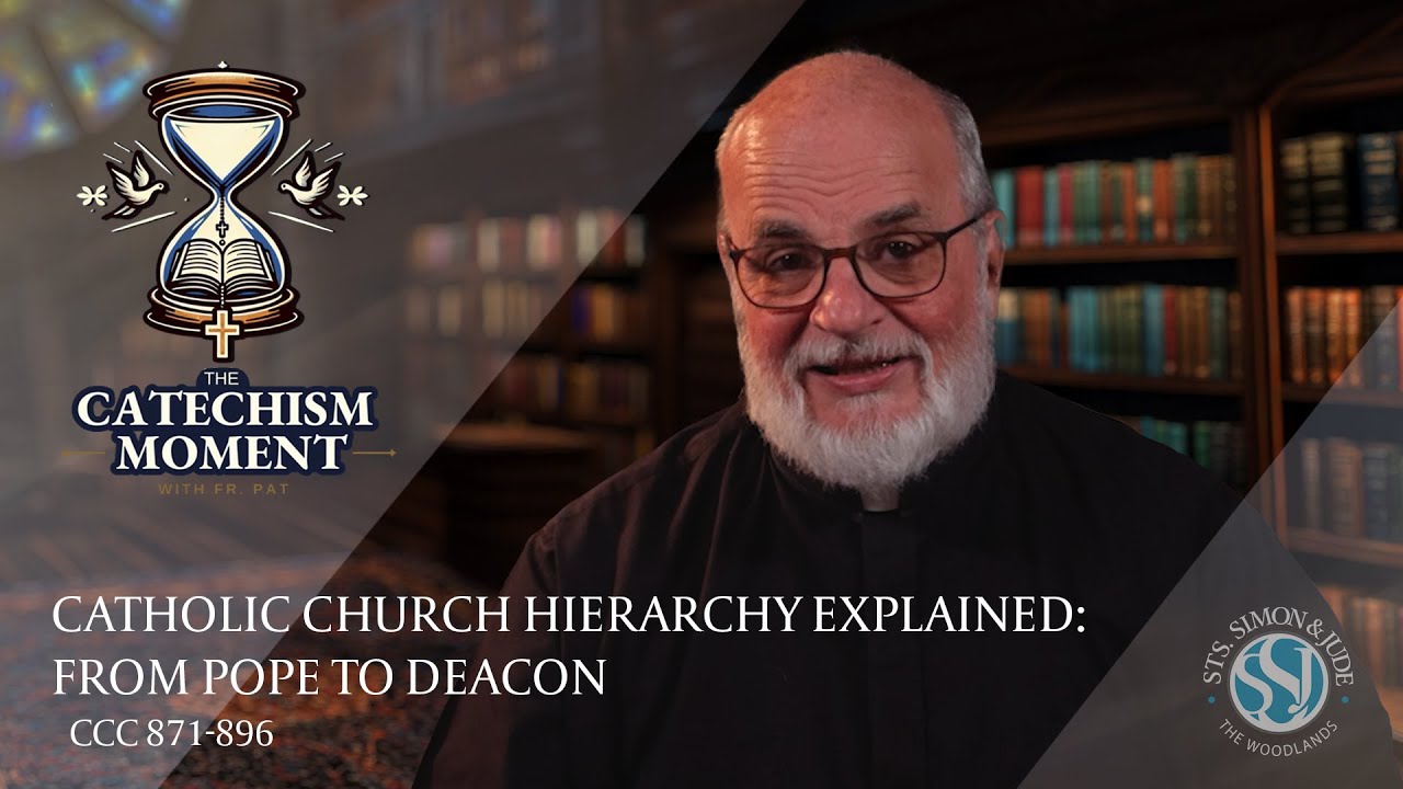 The Catechism Moment Catholic Church Hierarchy Explained From Pope to Deacon