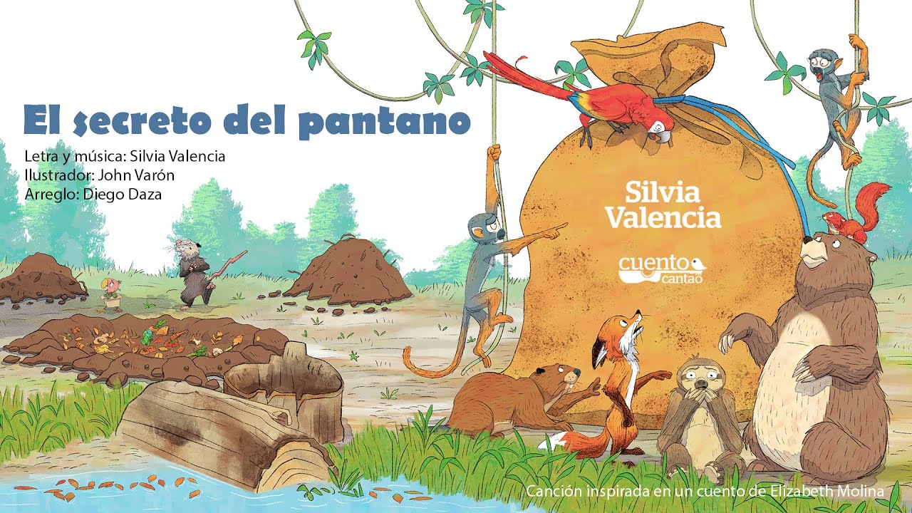 El secreto del pantano - video con ilustraciones del cuento