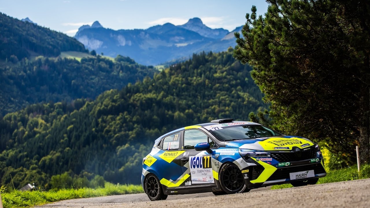 Onboard Clio Trophy France Asphalte - Rallye Mont-Blanc Morzine 2024