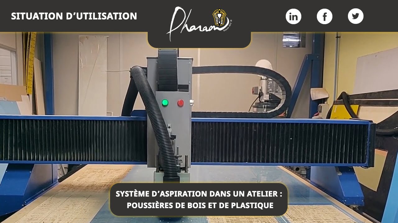 [Mise en service] Aspirateurs industriels synchronisés sur machines mécanumeric