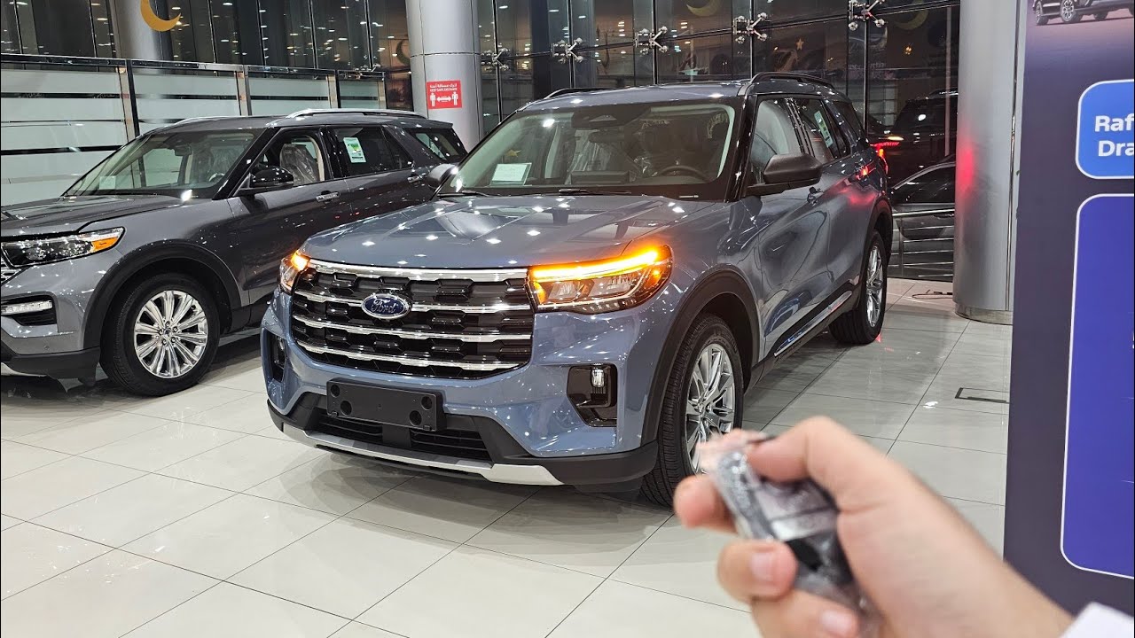 وصلت فورد اكسبلورر 2025 الجديدة وارد بريمي سعود بهوان عائلية 7 ركاب ford explorer 2.3