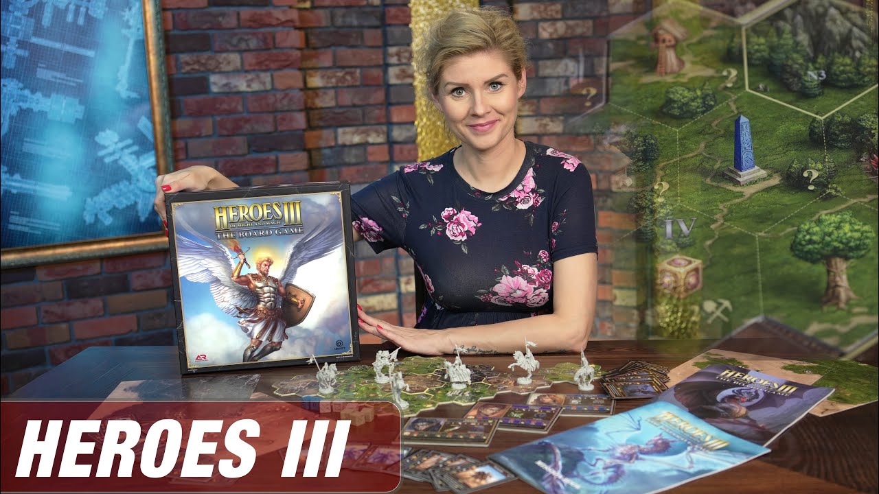 Heroes of Might and Magic III - gra planszowa │Moje wrażenia z rozgrywek i o co tu chodzi