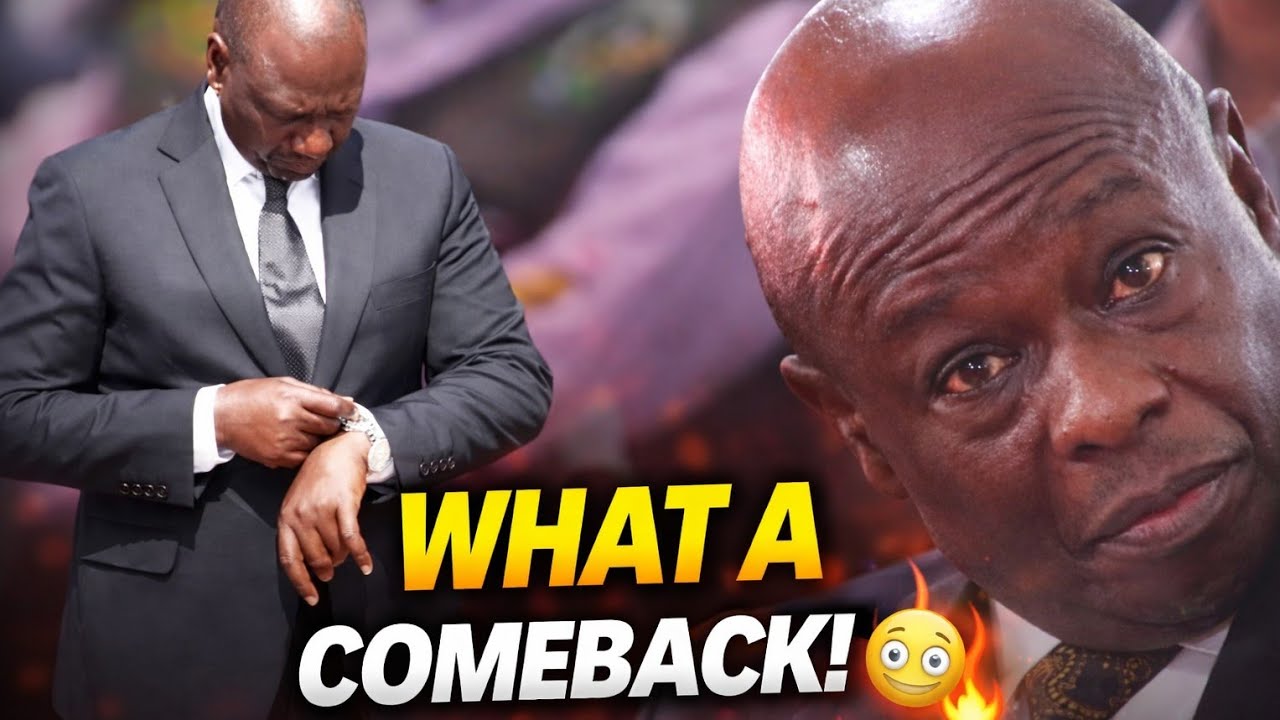 President Ruto Fires Back at Gachagua //Gachagua Speaks… Ruto Responds HARD 