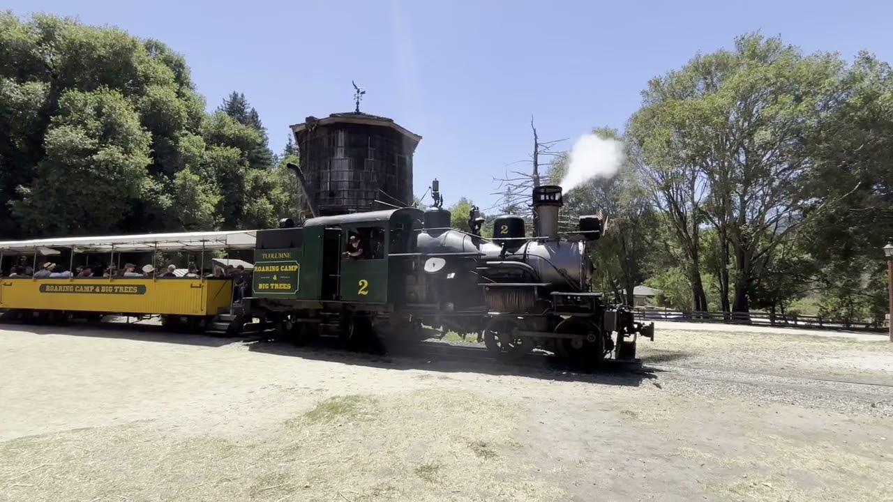 Watching Classic Old Steam Train!