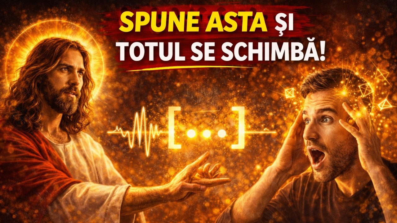 Cuvintele devin putere când sunt rostite corect — Isus a explicat cum se activează