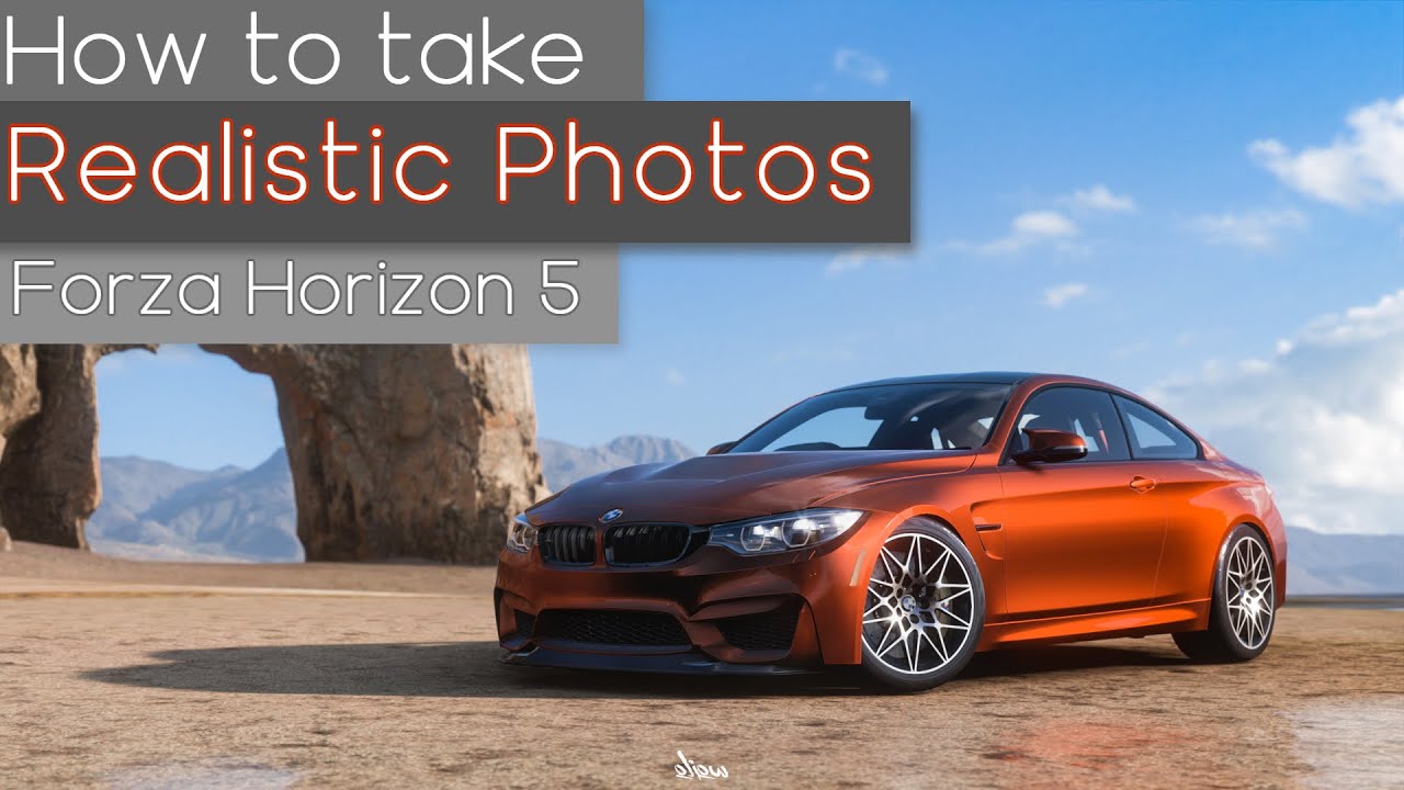 Forza Horizon 5 | How to take *REALISTIC PHOTOS* [4K]