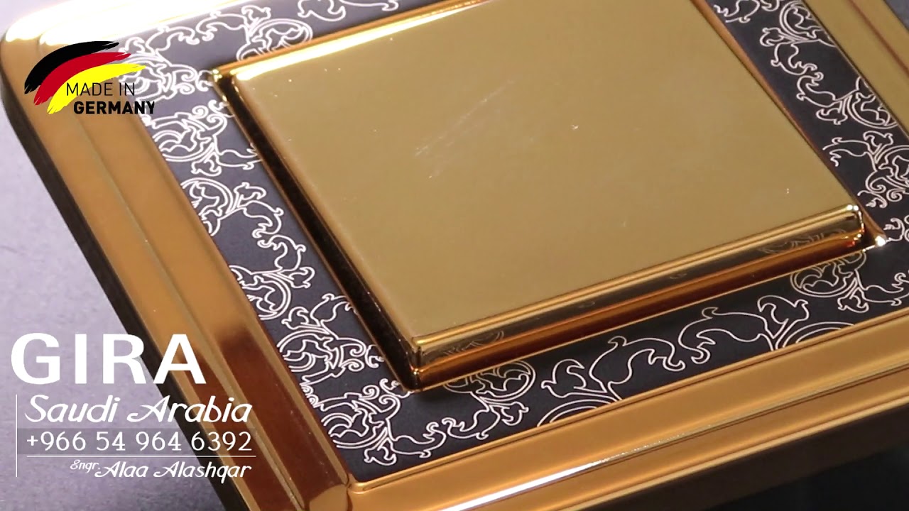 GIRA ClassiX frames brass | GERMANY Wiring Devices | 0211672