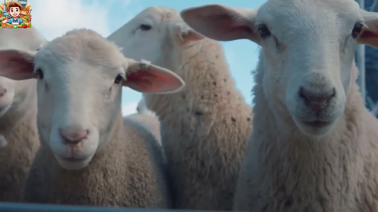How To Export Millions Of Sheep, Pigs, Cows - Modern export technology by plane