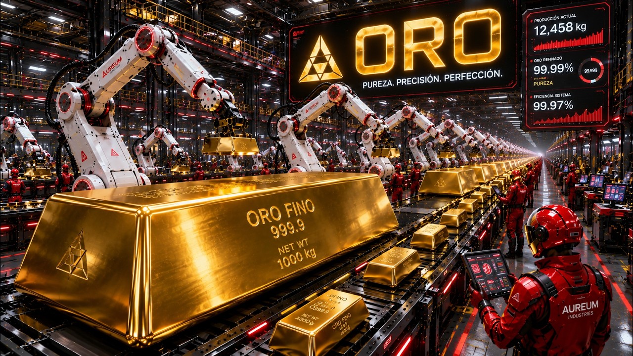 Cómo Se Extrae EL ORO En Las MINAS 💰💰 Impresionante Proceso de MINERÍA Avanzada