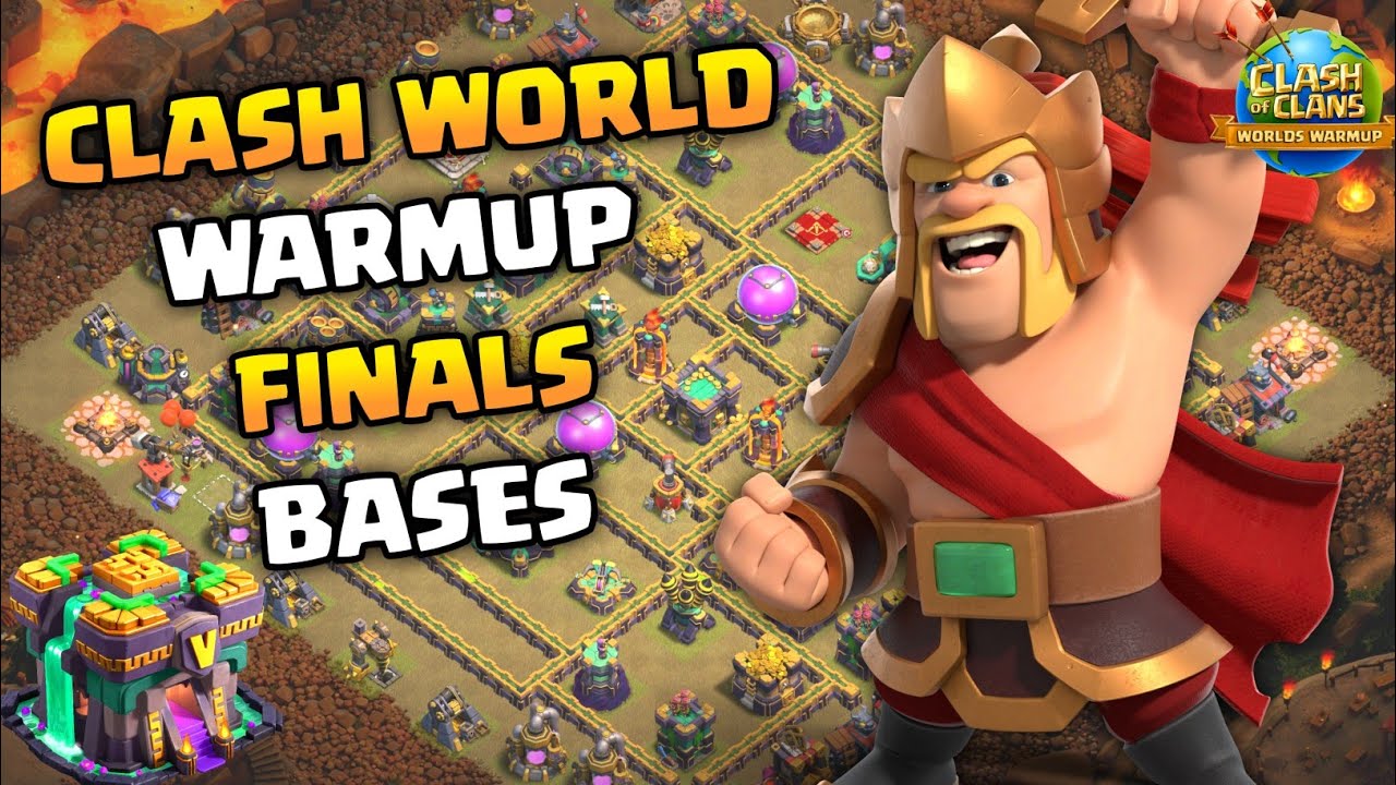Top 15 TH14 Clash World Championship Warmup Finals Bases | Clash of Clans Esports