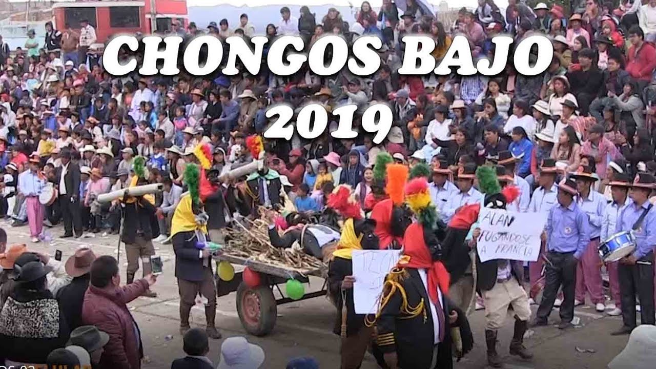 Sacudimiento de polvo morenada 2019 Chongos Bajo dvd 02