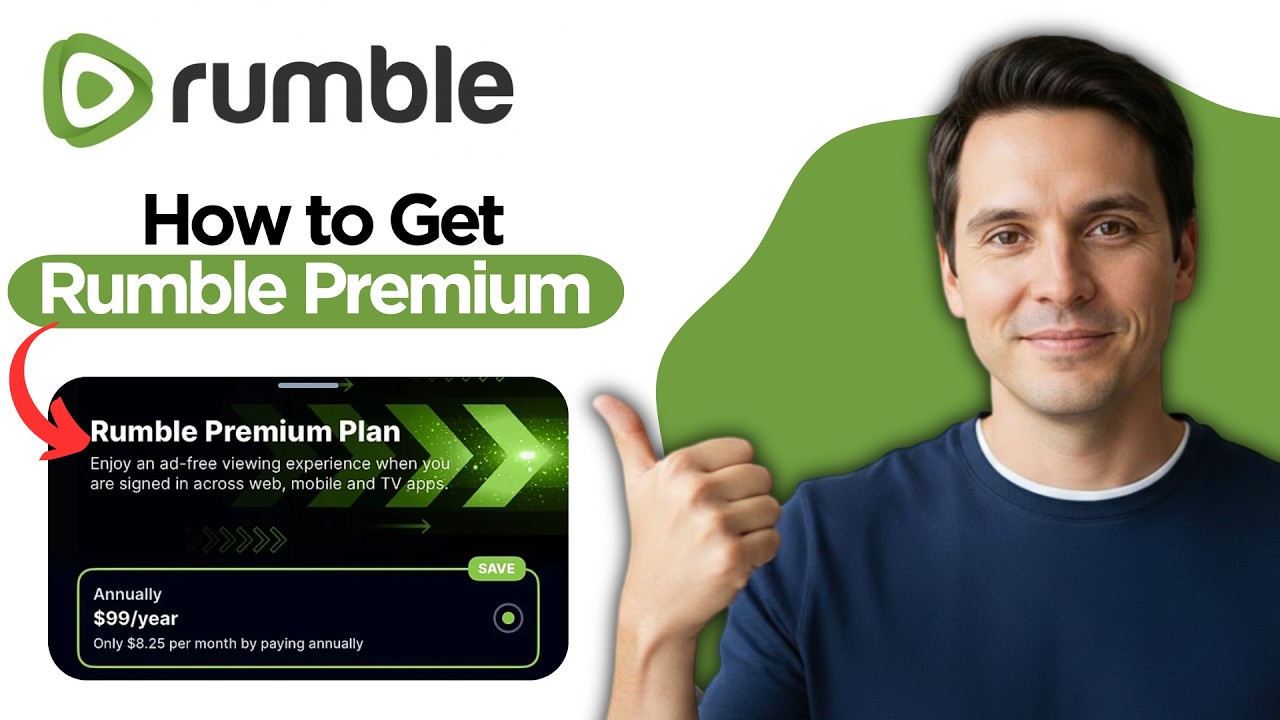 Как получить Rumble Premium (пошаговое руководство 2026 года)