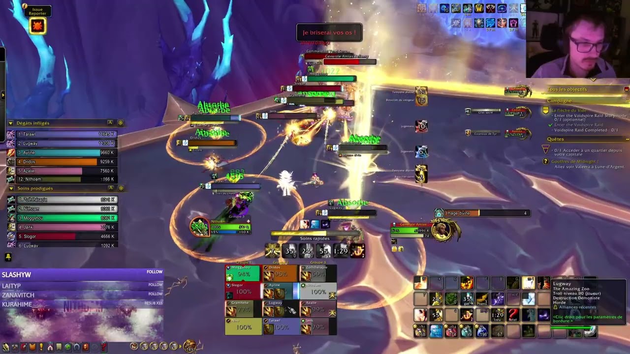 LightBlinded Vanguard HM | BETA Midnight Raid Testing | Holy Priest