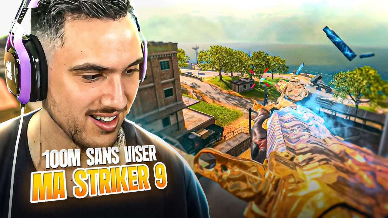 100M sans viser avec ma STRIKER 9 🤑