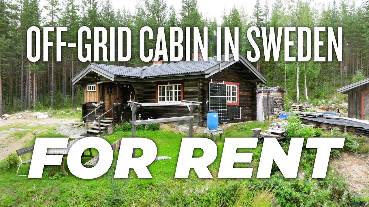 OFF-GRID CABIN IN SWEDEN FOR RENT