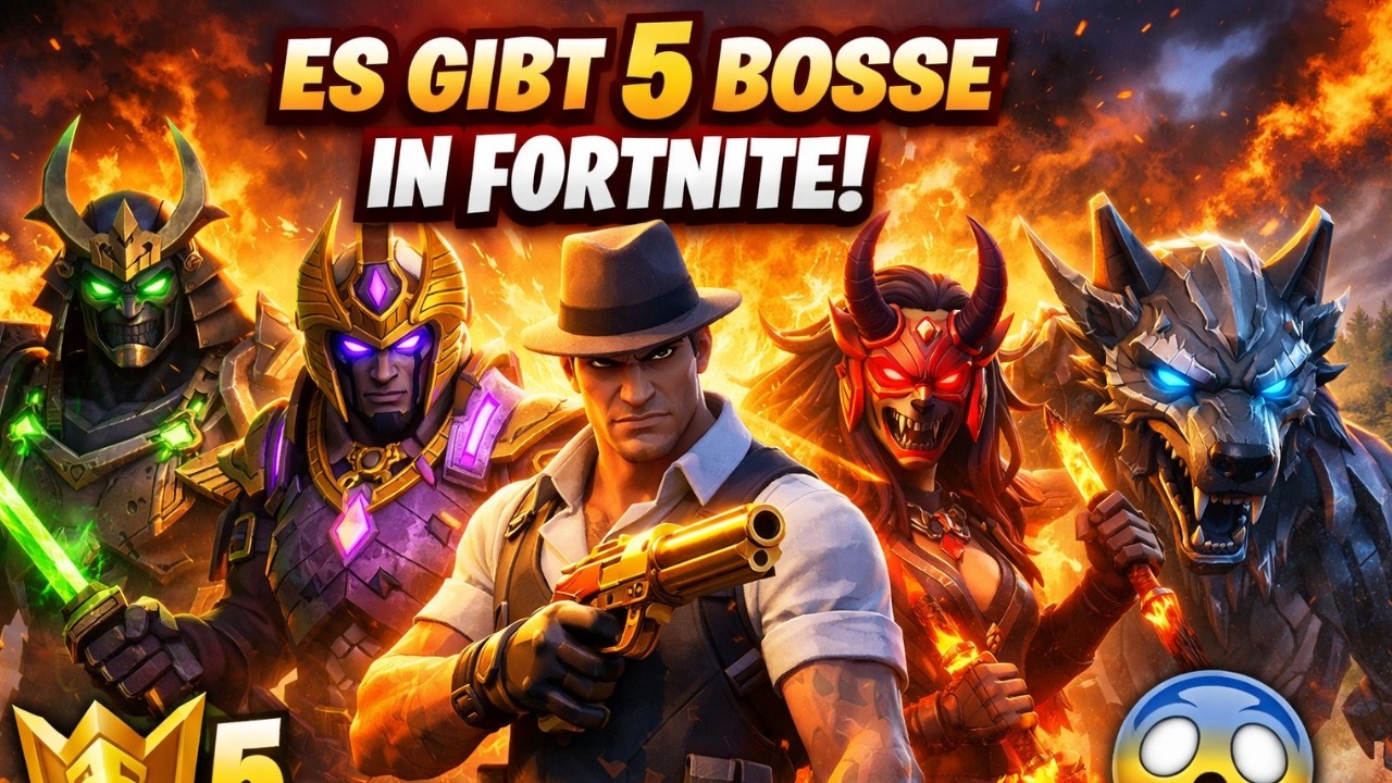 Es gibt 5 Bosse in Fortnite - Fortnite | Standogaming