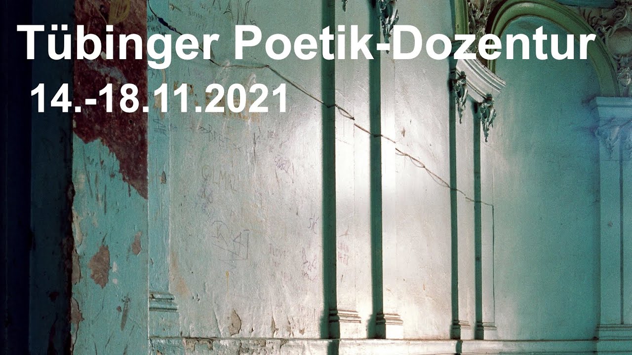 Poetik-Dozentur 2021: Eva Menasse (Vorlesung)
