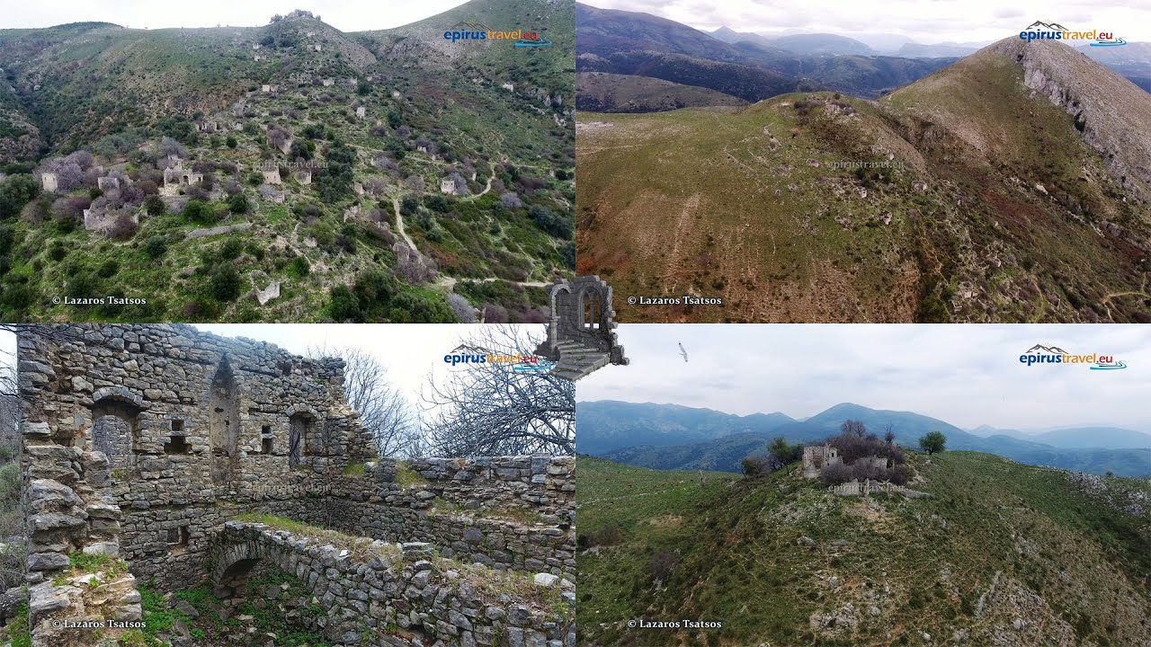 Η Λιόψη Θεσπρωτίας το εγκαταλειμμένο  Μουσουλμανικό χωριό - Liopsi the abandoned Muslim village