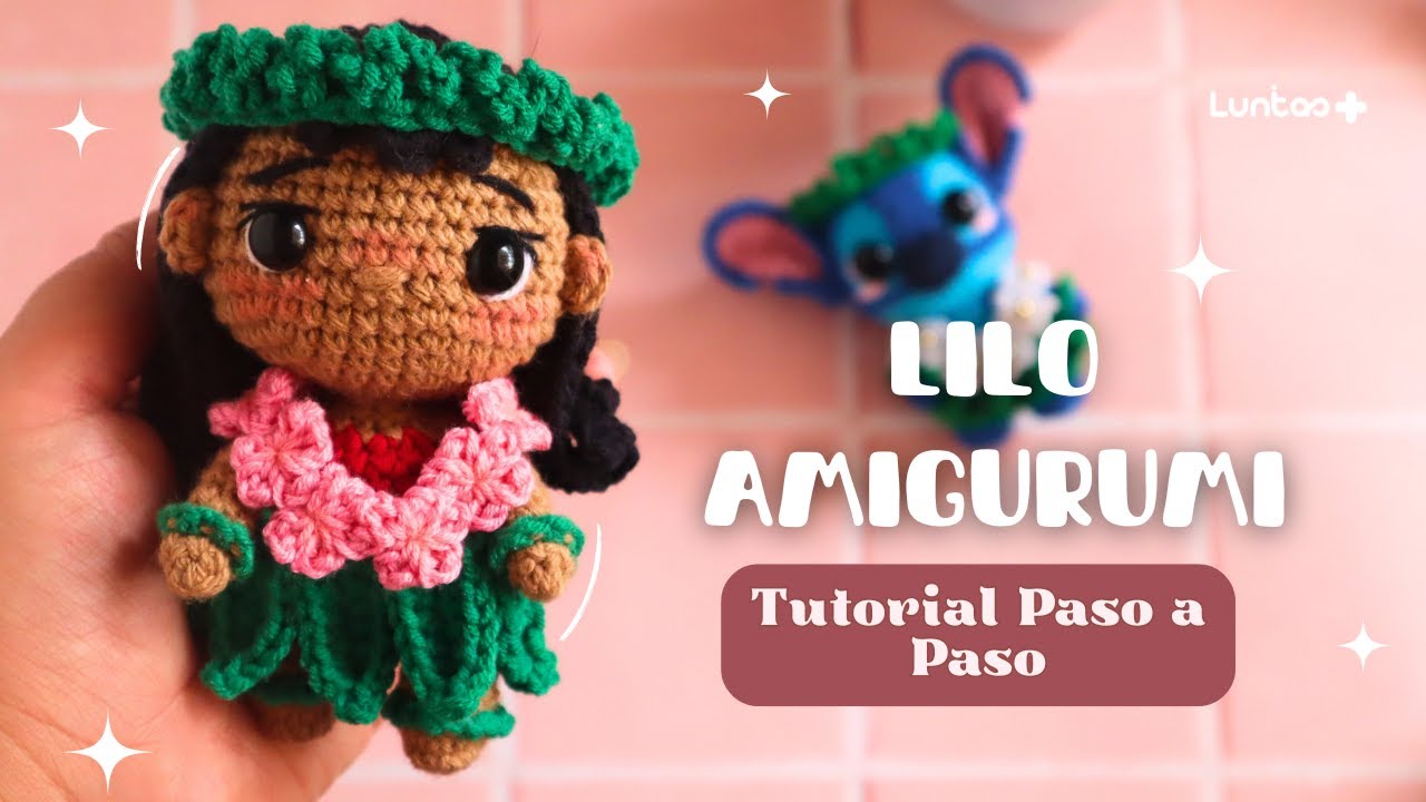 Cómo Tejer a Lilo de Lilo & Stitch 🧶 | Tutorial Amigurumi Paso a Paso GRATIS