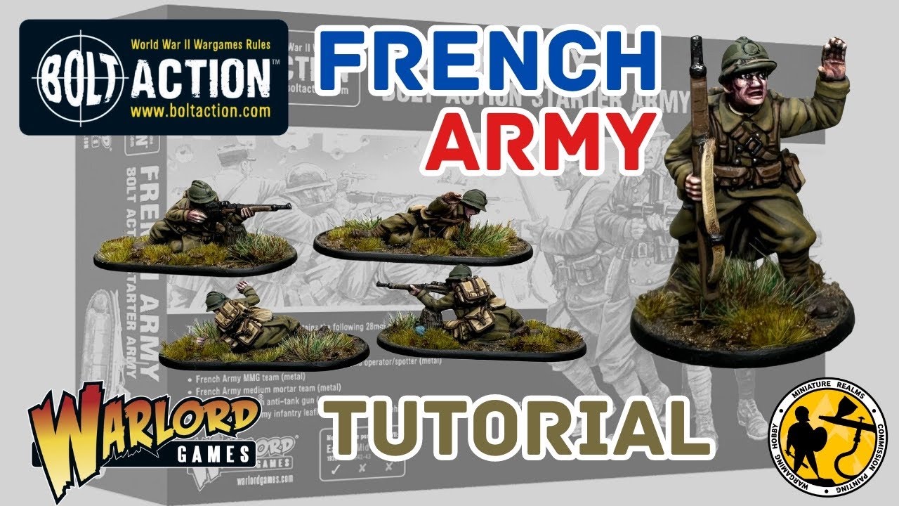 Warlord Games Bolt Action | New French Infantry Early Look & Tutorial