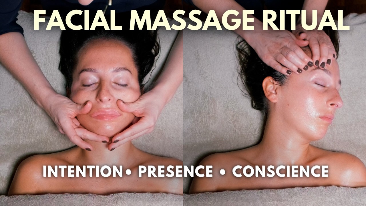 30 minutes of Pure Intentional Touch & Massage du visage