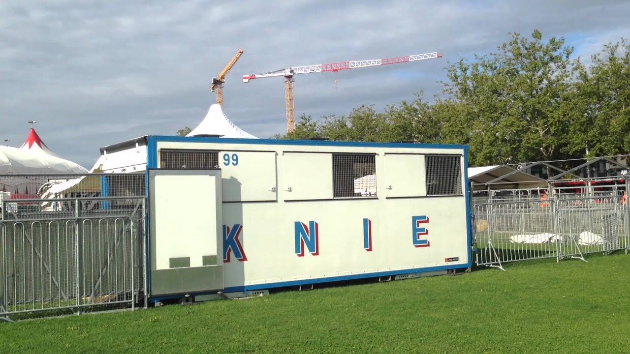 Circus KNIE montage Bern 2014 (6)