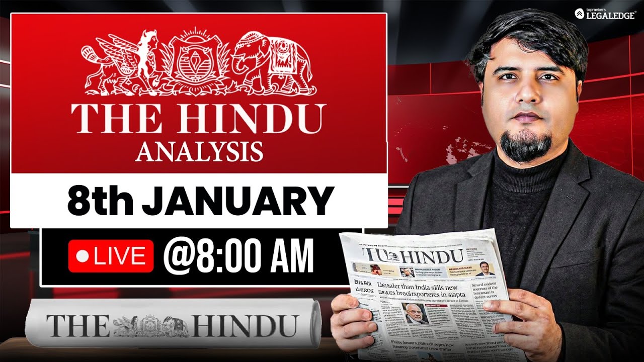 CLAT 2027 Preparation | The Hindu Analysis | Daily Current Affairs | Mayur Sir | LegalEdge