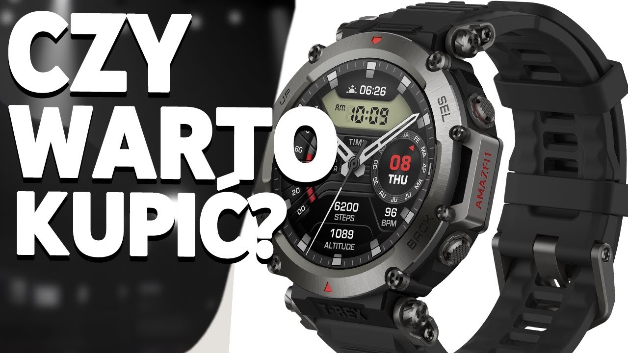 Smartwatcha Amazfit T-Rex 3 Recenzja - Budżetowy i Dobry Zegarek!