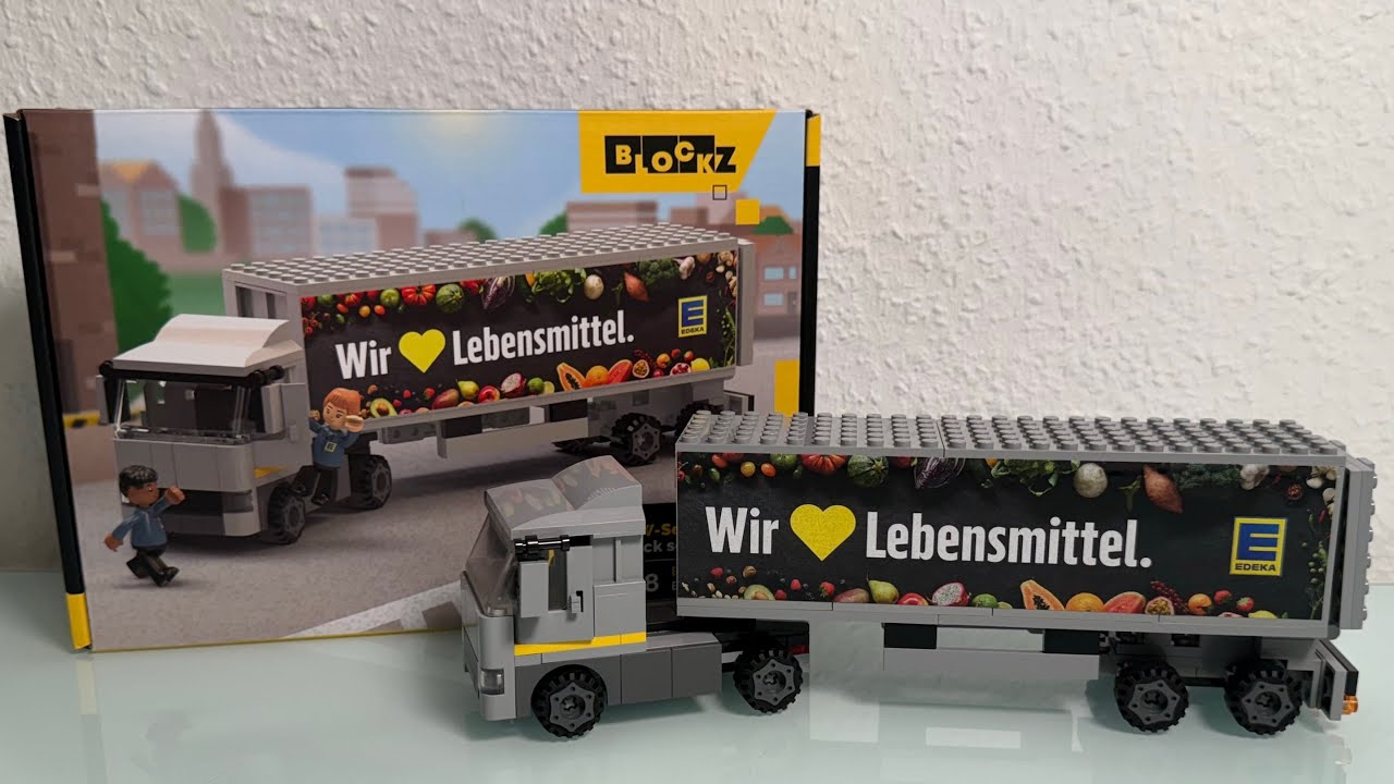 EDEKA BLOCKZ LKW Set