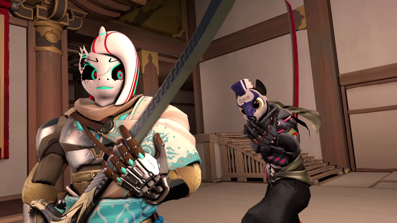 MLP Anthro Sfm Tribute (Darkside Song)