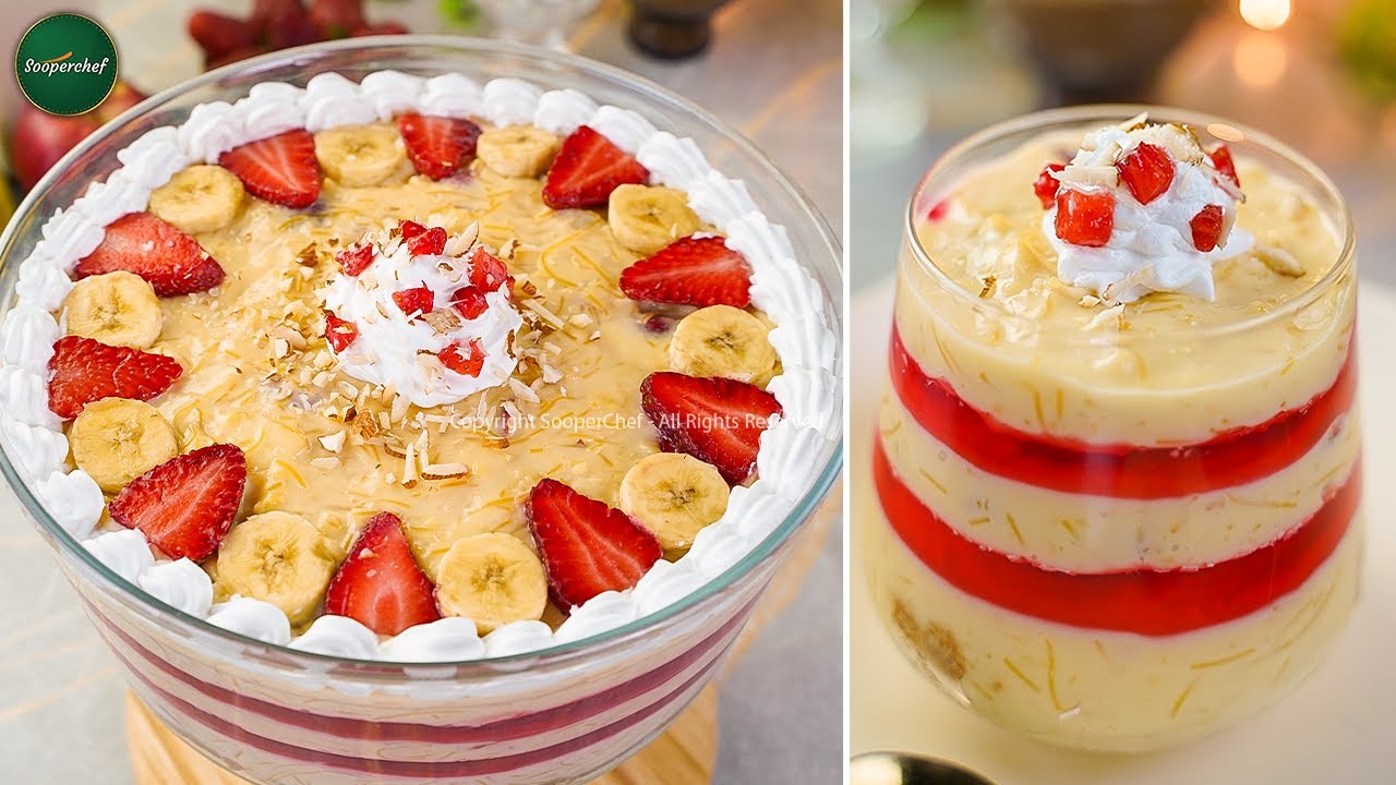 Delicious Eid Dessert: Fruit Custard Seviyan Recipe by SooperChef