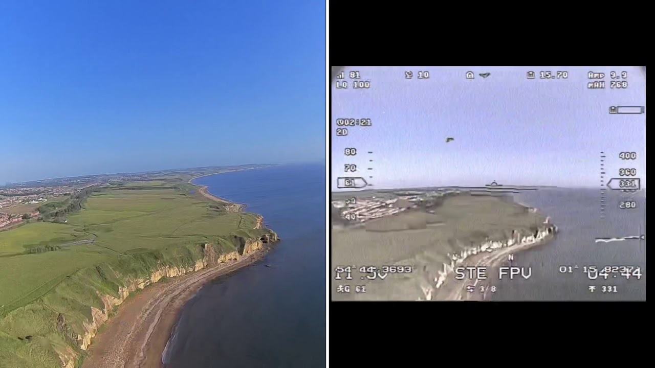 Hartlepool coastline June 2020