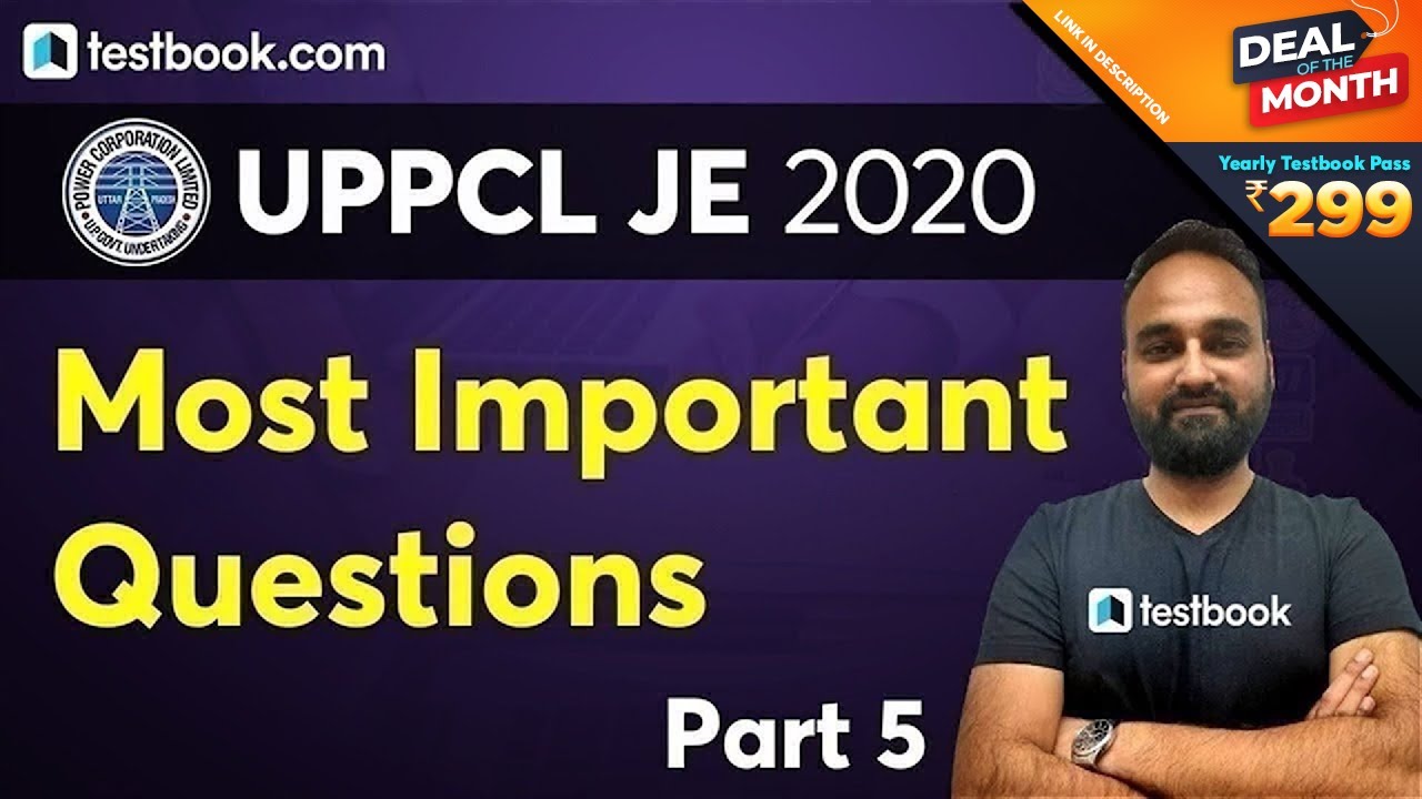 UPPCL JE Electrical Preparation | Important Practice Questions for UPPSC JE 2020 | Part 5