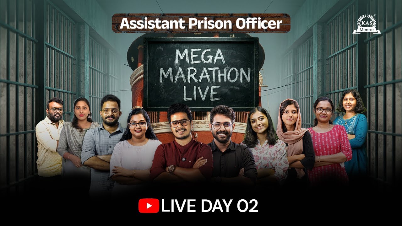 Assistant Prison Officer Mega Revision 2026:| Mega Marathon Live Part- 2