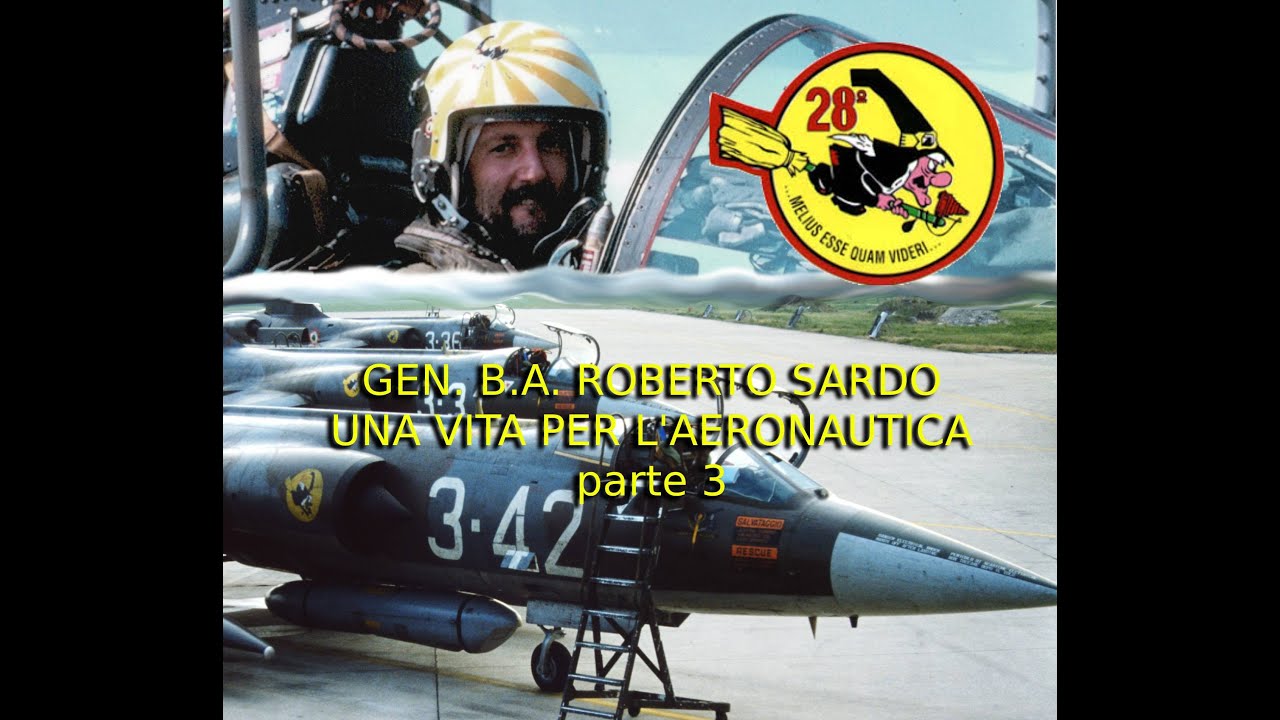 Gen. B.A. Roberto Sardo - Ricognitore fotografico 3° Stormo 28° Gruppo con F-104 G - parte 3