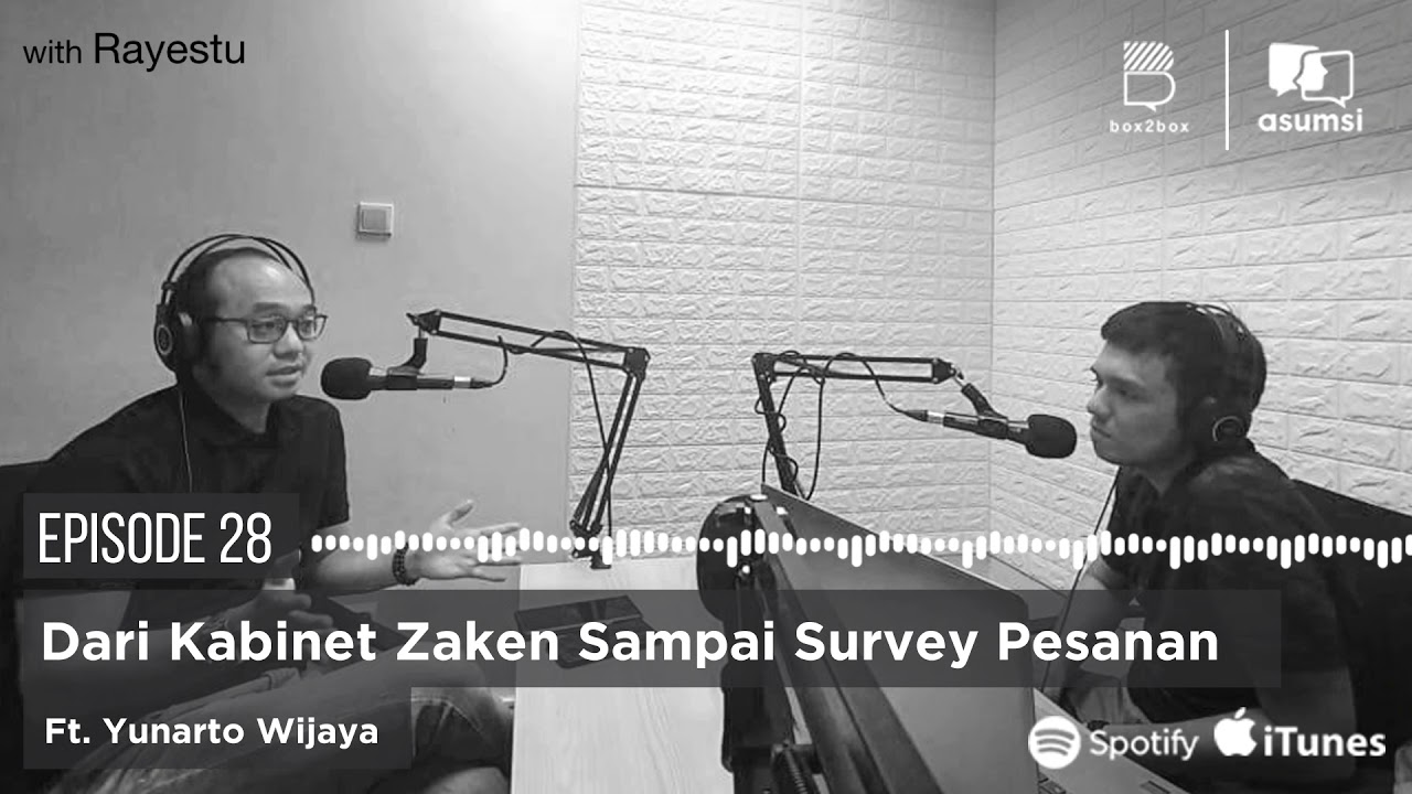 Asumsi Bersuara with Rayestu: Dari Kabinet Zaken Sampai Survey Pesanan Ft. Yunarto Wijaya