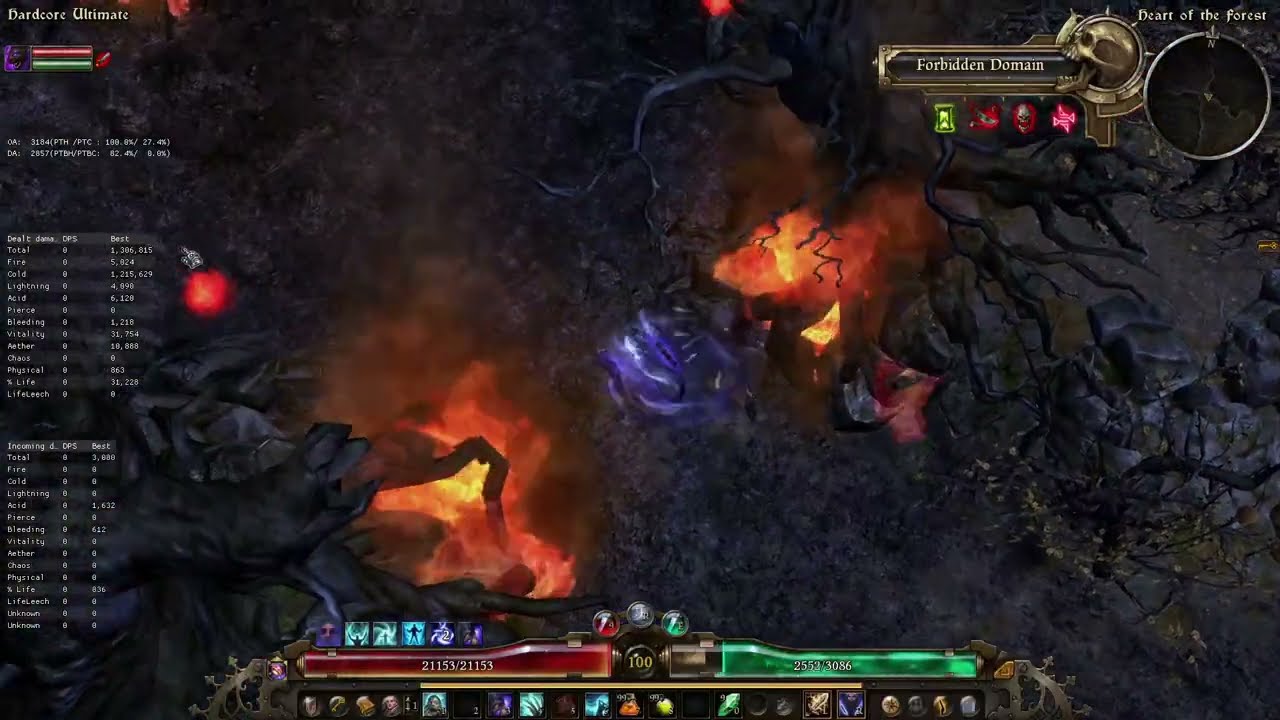 Morgoneth's Darkness [1.2.1.6] Grim Dawn [HC] Cold Dual Wield Reaper Build.